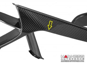 Alfa Romeo Giulia GTAm Style Front Bumper Essential Kit - Carbon Fiber - With Parking Sensors Alfa Romeo Giulia GTAm Style Front Bumper Essential Kit - Carbon Fiber - With Parking Sensors